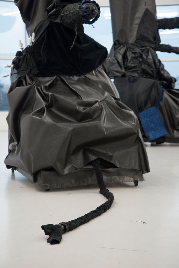 Mobile Black Sculptures